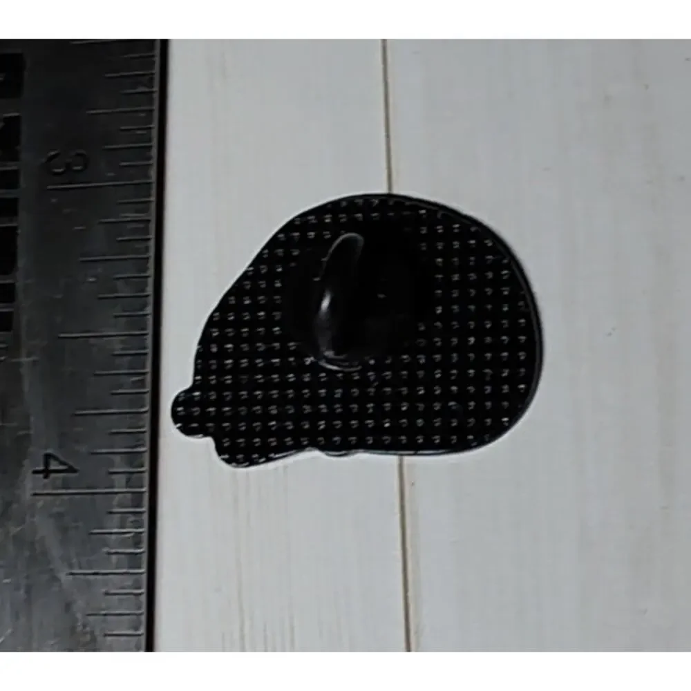 Cute Black Cat & Pillow Pin Kitty Lapel Hat Funny Brooch